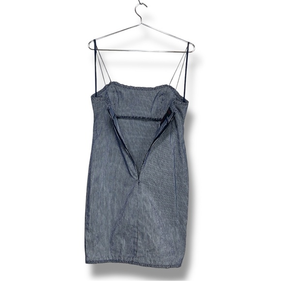 Vintage RALPH Ralph Lauren Spaghetti Strap Micro Check Dress - Picture 5 of 8